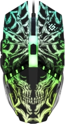 Mouse de gaming Prototype GM-670L, optic, 2400 DPI, 6 butoane, iluminat