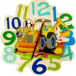 Hess Ceasuri din lemn pentru copii Excavator