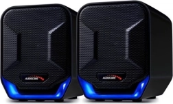 Boxe pentru computer 6 W USB negru‑albastru