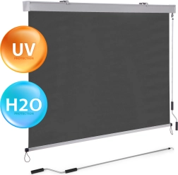 Markiză verticală rulou pentru balcon și terasă, culoare bej, de la MultiGarden