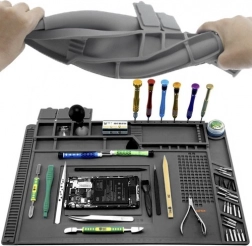 Covoraș de service din silicon cu organizator 30 × 45 cm BIG7REN/Bigstren