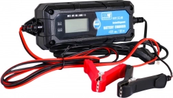 Încărcător inteligent pentru baterii auto cu LCD 6V/12V, 1A/4A, pentru WET, GEL și AGM