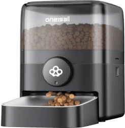 Dispozitiv inteligent de dozare a hranei cu Wi‑Fi pentru animale de companie Oneisall 5 l