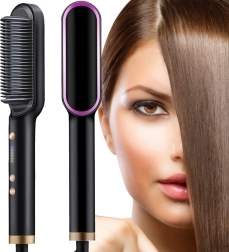 Placă de păr tip perie