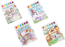 Set creativ de pictat cu acuarele – 6 culori și pensulă