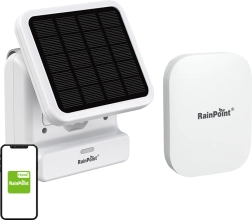 Set solar inteligent pentru irigare prin picurare cu gateway RAINPOINT și aplicație