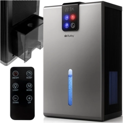 Dezumidificator de aer argintiu RUHHY cu modul Peltier și LED