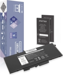 Baterie MITSU pentru DELL Latitude 5400/5500/5510, 8000 mAh 61 Wh, 7,6 V