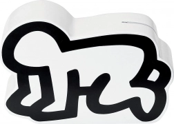 Pușculiță din lemn KEITH HARING de la Vilac