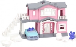 Casa roz Green Toys cu accesorii