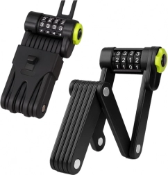 Lacăt pliabil bicicletă cu cod TRIZAND