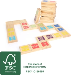Domino XXL Active din lemn FSC small foot