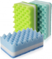 Bureți de bucătărie pentru vase 3 buc