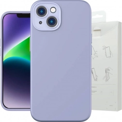Carcasă Baseus Liquid Silica Gel pentru iPhone 14 Plus lavandă
