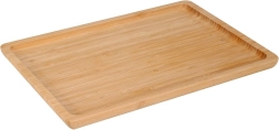 Tavă de servire din bambus 33 × 23 cm