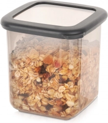 Recipient din plastic pentru alimente vrac cu capac 800 ml