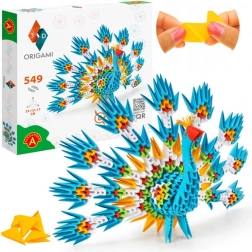 Origami 3D Creativ Păun de la Alexandera
