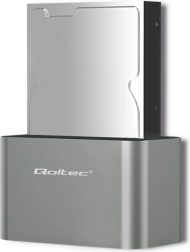 Qoltec stație de andocare pentru HDD/SSD SATA 2.5"/3.5" cu USB 3.0