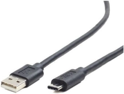Cablu USB 2.0 A (mascul) la USB-C (mascul) 1,8 m, negru