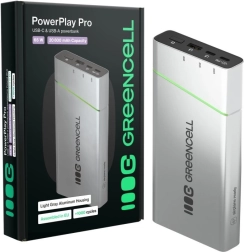 Baterie externă GREENCELL PowerPlay Pro 20800 mAh 65W cu încărcare rapidă PD