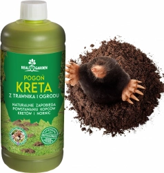 Repelent ecologic pentru cârtițe, popândăi și rozătoare Bariera 1 l