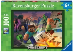 Puzzle RAVENSBURGER Minecraft – 100 piese
