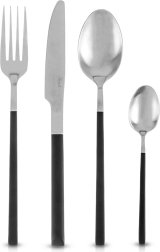 Set de tacâmuri din oțel inoxidabil pentru 6 persoane SKANDI, 24 piese