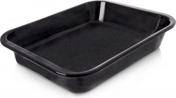 Tavă adâncă emailată pentru copt 36 × 28 × 6 cm ORION