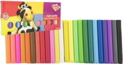 Plastilină Kiddy Clay 500g – 24 culori