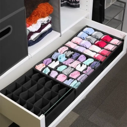 Organizator textil pentru sertar cu 24 de compartimente