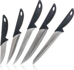 Set de cuțite de bucătărie Culinaria, 5 piese