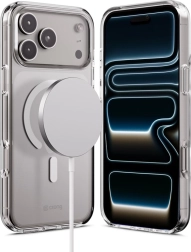 Husă transparentă Clear Mag Cover pentru iPhone 17 Pro Max cu MagSafe