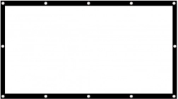 Ecran proiecție 84 inchi Maclean 186x100 cm cu ramă 25mm