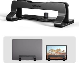 AXAGON STND-VB suport vertical din aluminiu pentru laptop 10–17,3", negru