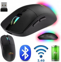 mouse wireless 2în1 silent & recharge