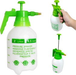Pompă de stropit manuală sub presiune 2 l verde