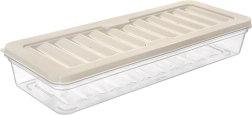 Cutie alimentară cu profil redus, cu capac, 1 l