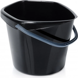 Găleată neagră din plastic 5 l