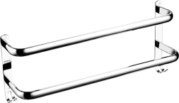 Ag988b Suport de perete 60 cm argintiu