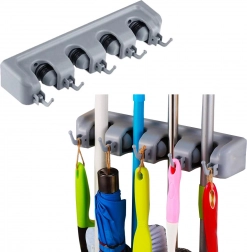 Suport de perete pentru unelte și perii cu cârlige