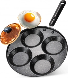 Tigaie din granit pentru ouă cu 4 forme BASIC LINE 24 cm