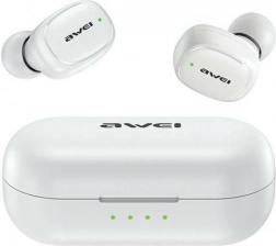 căști wireless awei t13 pro tws (bluetooth 5.1) alb