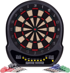 Țintă electronică LCD 48 cm cu 27 de jocuri și 12 săgeți