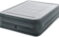 Saltea gonflabilă dublă cu pompă automată INTEX 203 × 152 × 56 cm
