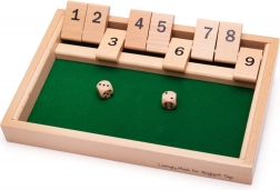 joc din lemn shut the box BIGJIGS TOYS