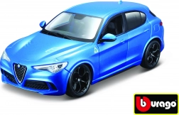 Bburago 1:24 Alfa Romeo Stelvio albastru 18-21086