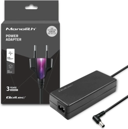 Adaptor de rețea pentru monitoare LG și SAMSUNG 65 W, 19 V, 3.42 A, conector 6.5 × 4.4 mm + cablu de alimentare