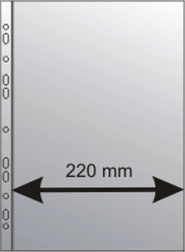 Folii protectoare Euro A4 MAXI din polipropilenă, suprafață granulată, 150 microni