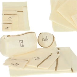 Set de săculețe din plasă pentru spălat rufe, 6 buc