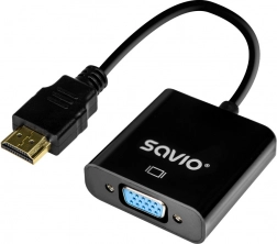 Adaptor HDMI la VGA Savio AK-75